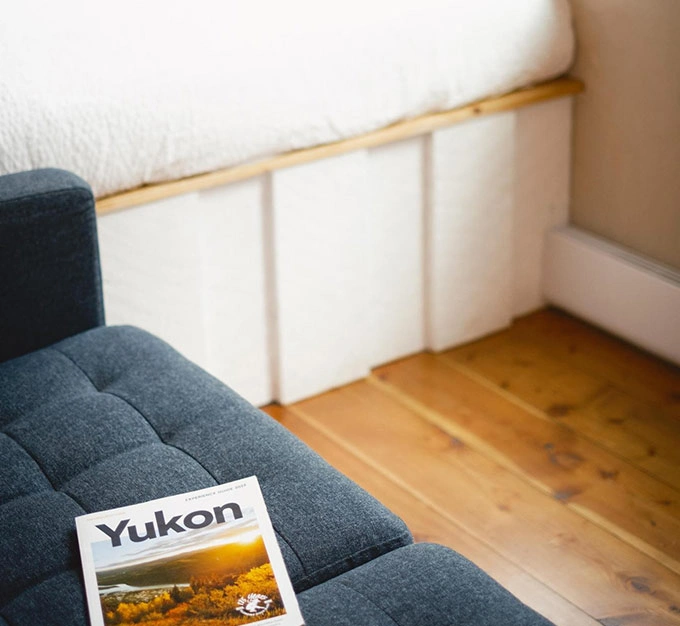 Yukon Reading and Sleeping Area at Yellow Door