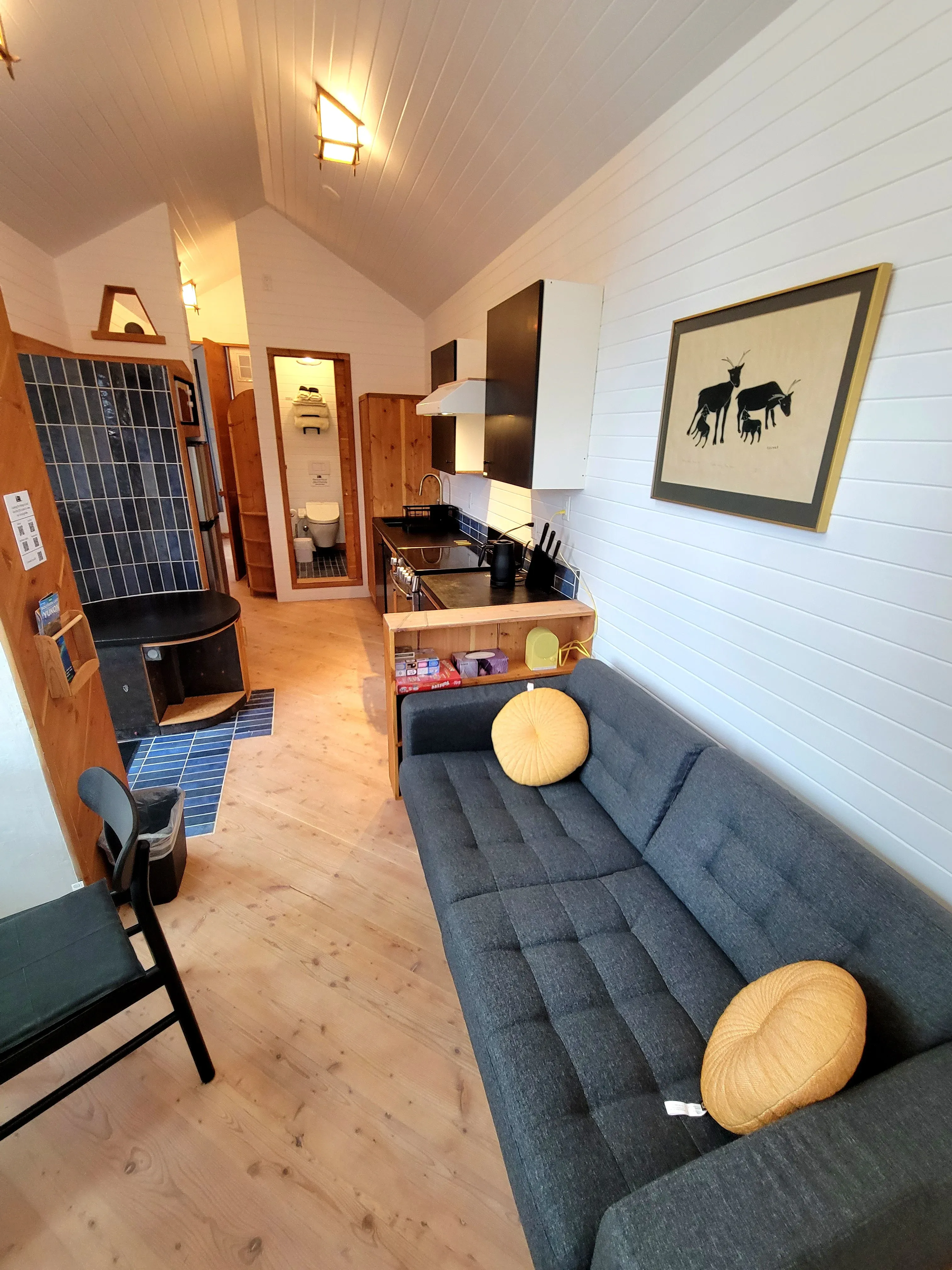Cozy Living Area with Sofa