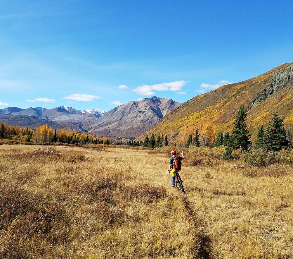 Mountain Biking Through the Yukon Wilderness
